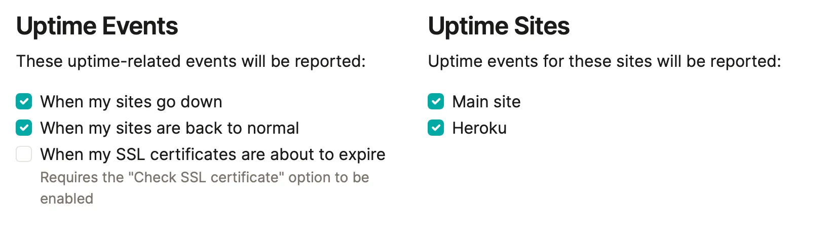 Uptime