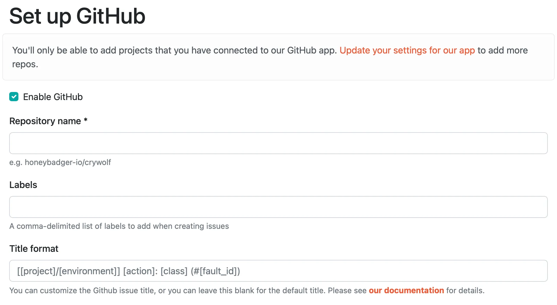github form