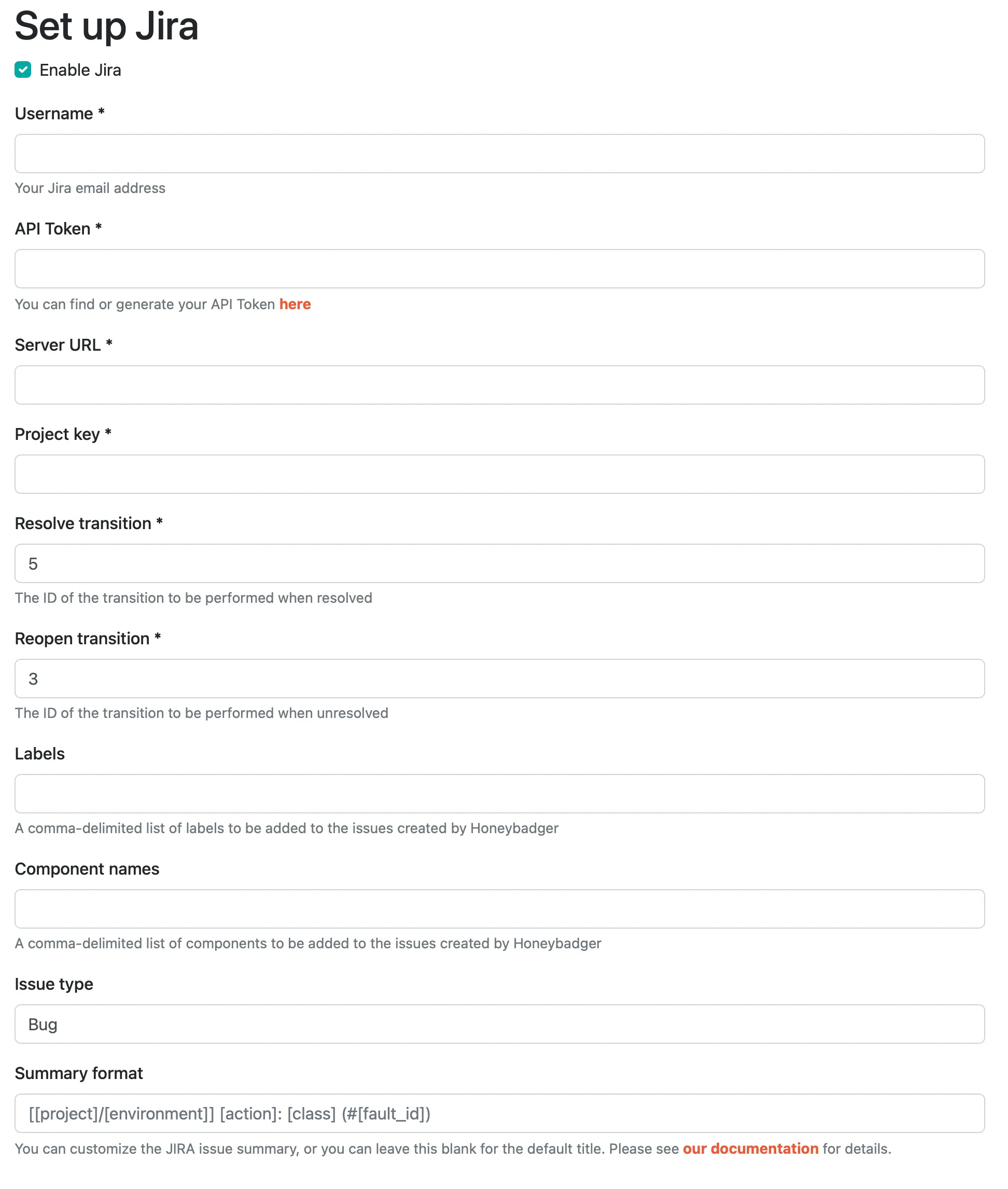 jira form
