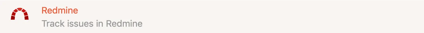 redmine integration